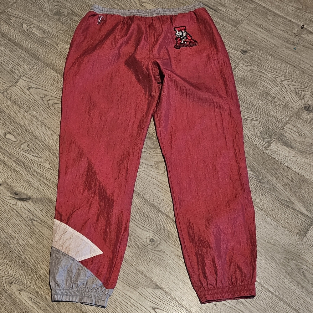 Vintage Pro Player Nylon Track Pants Joggers - University of Alabama - XL 33"
